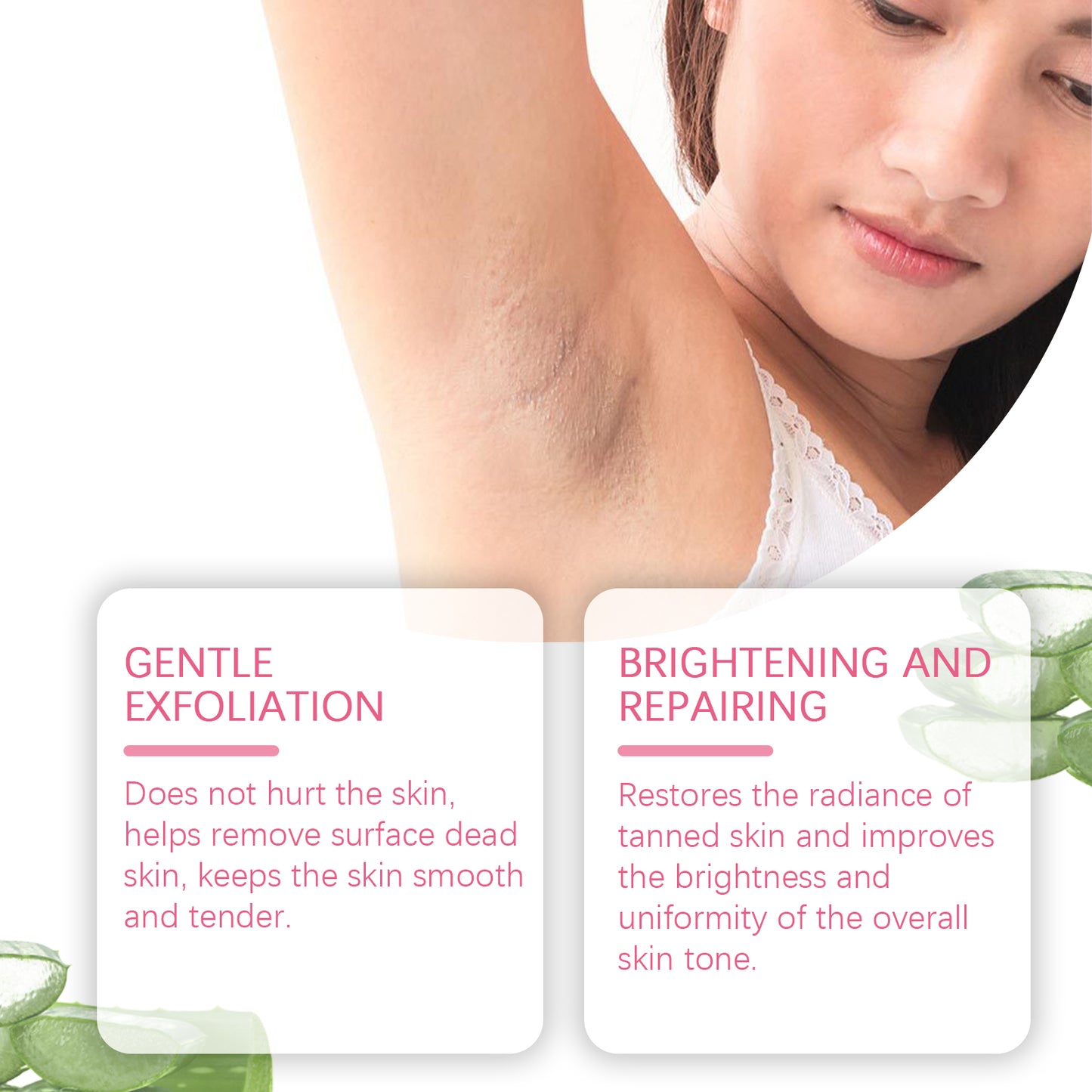Exfoliating Body Cleansing Gel with Lemon & Aloe Vera - 100ml