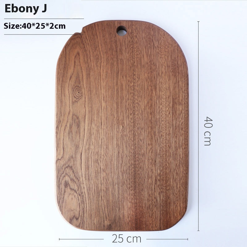 Wooden Vegetable Cutting Board with Handle - Kitchen Food Prep Board