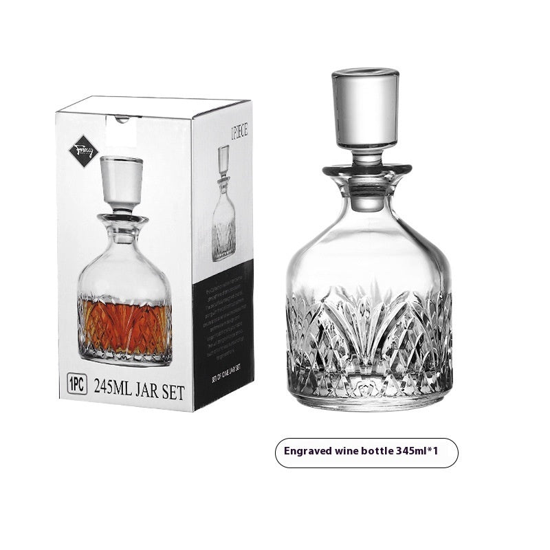 Elegant Whiskey & Wine Glass Set with Multiple Styles - Modern Home Barware