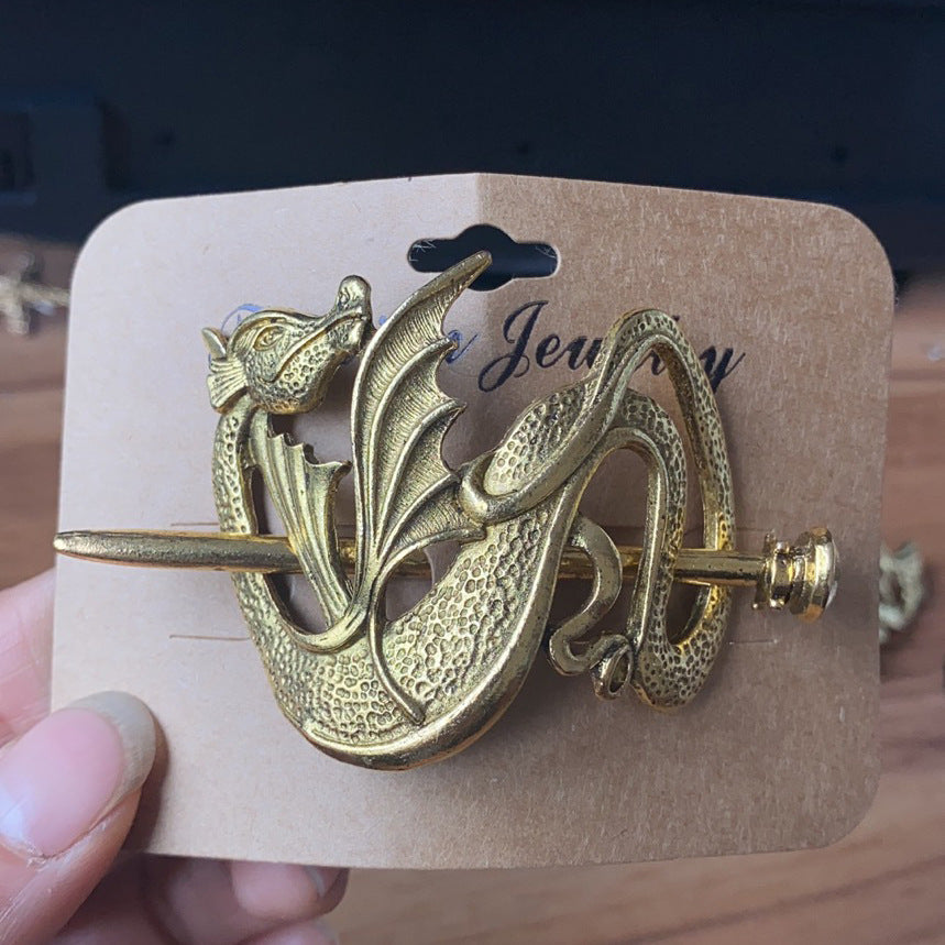 Retro Alloy Ethnic Style Antique Hairpin Hair Accessory - Metal U-Shape