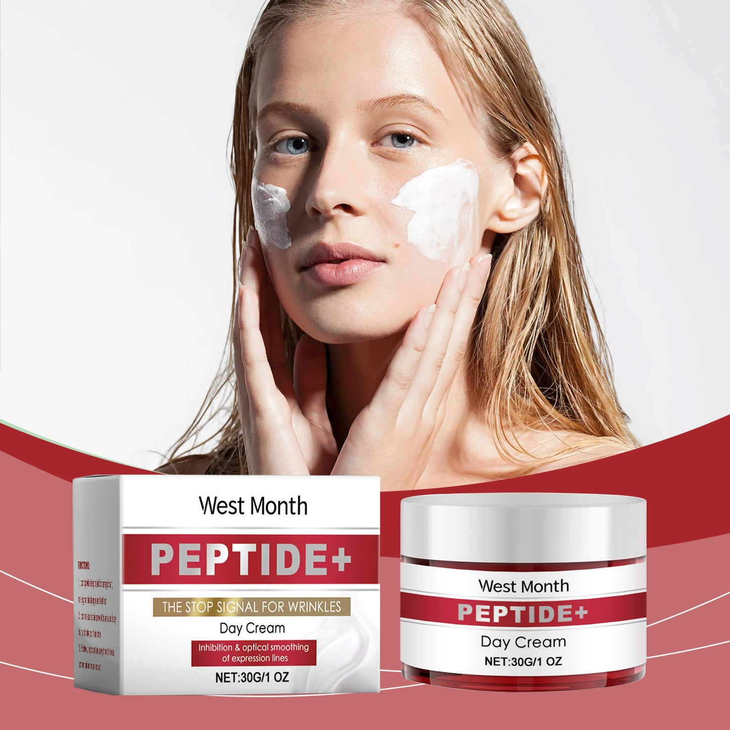 Hydrating Face Cream with Hyaluronic Acid & Vitamin E for Anti-Aging