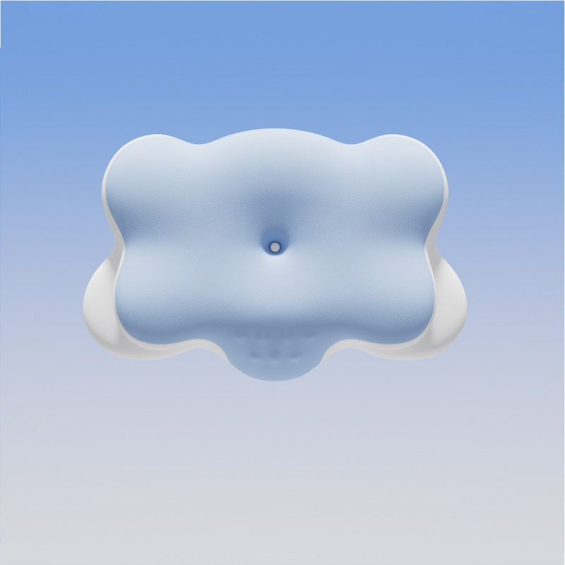 Cloud Memory Foam Pillow for Cervical Support - Blue, Navy, White, Gray