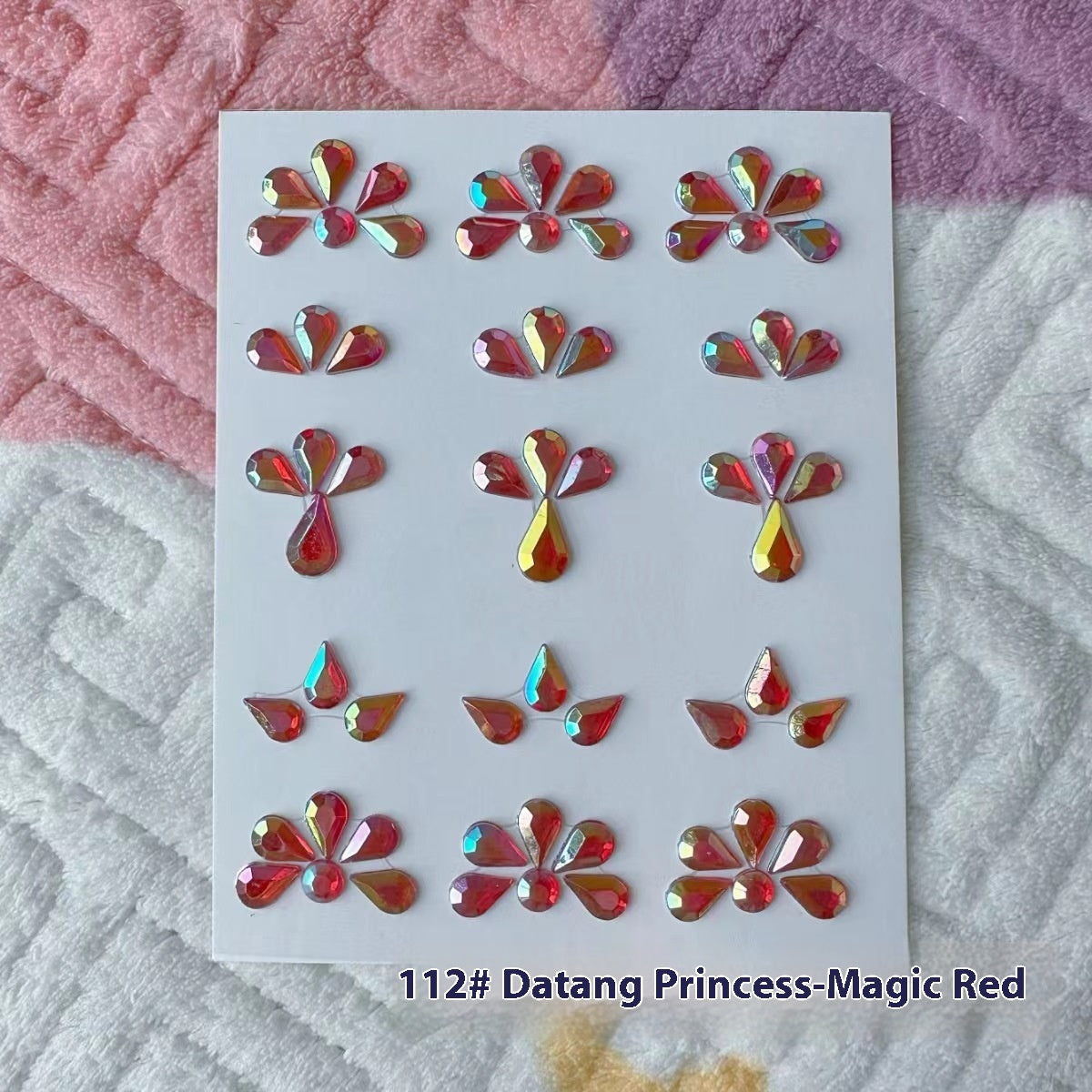 Pearl and Crystal Nail Art Stickers Set for DIY Manicure and Decor