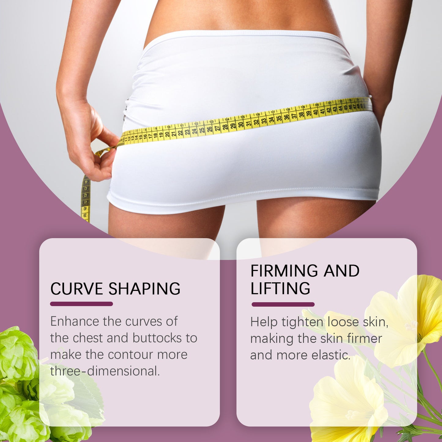 Firming Buttock and Breast Care Cream - Moisturizing Body Tightening Lotion