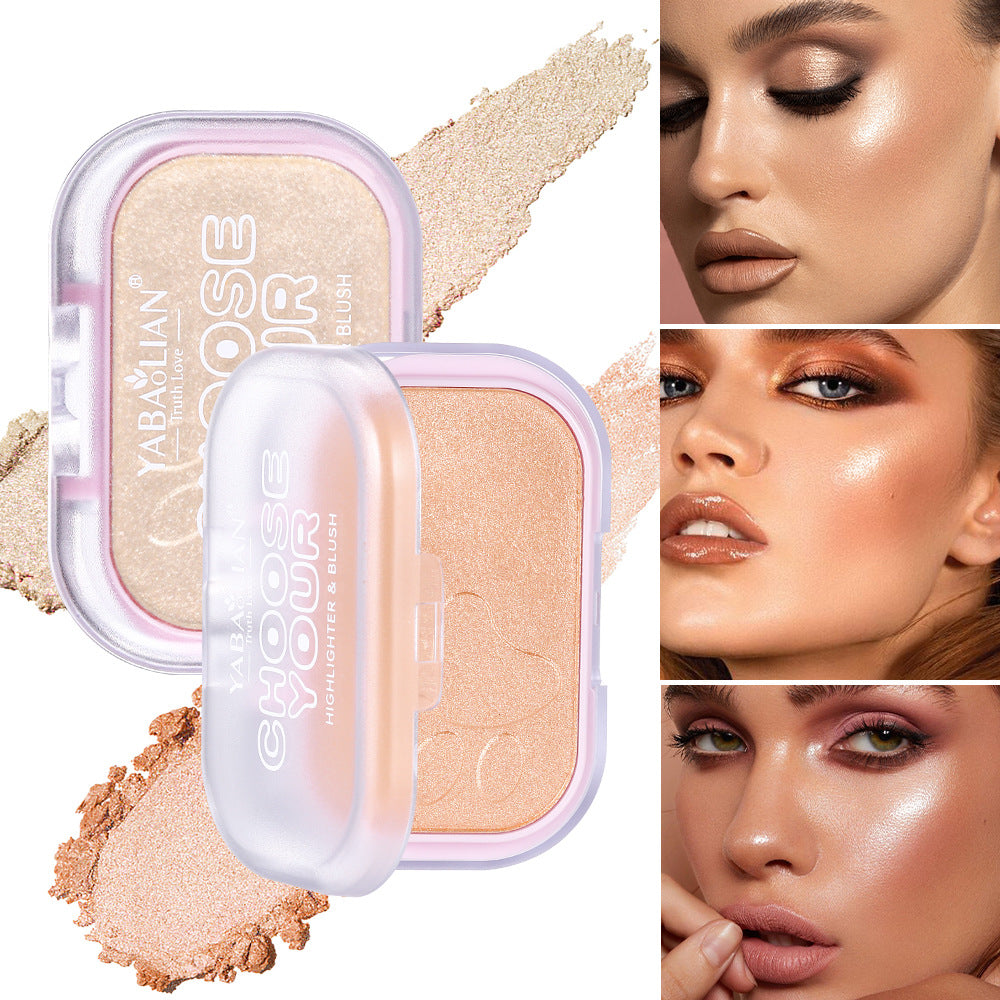 Highlight Contour Compact Makeup Powder Set - Four-Color Sequins