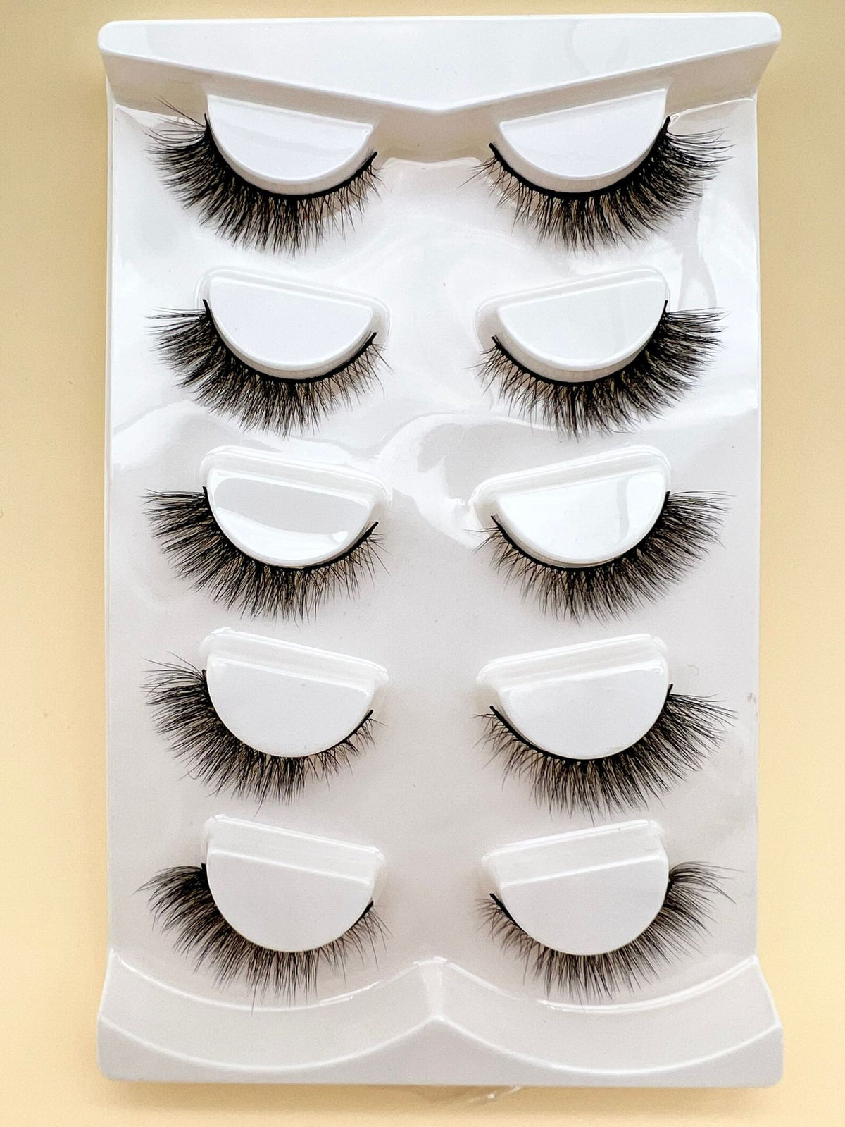 Natural Mink False Eyelashes with Lengthening Eye Tail Design - Multiple Styles