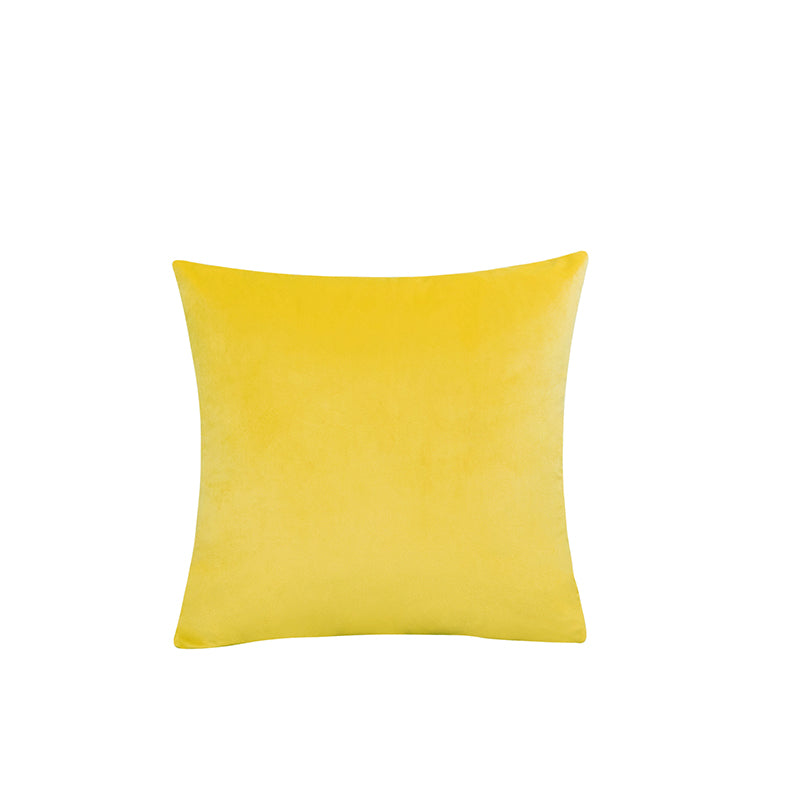 Velvet Lumbar Support Pillow Cover for Office Car Home Decoration