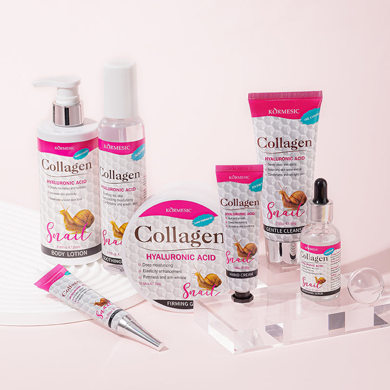 Facial Cleansing Milk with Collagen and Hyaluronic Acid - Gentle Skin Care 100g