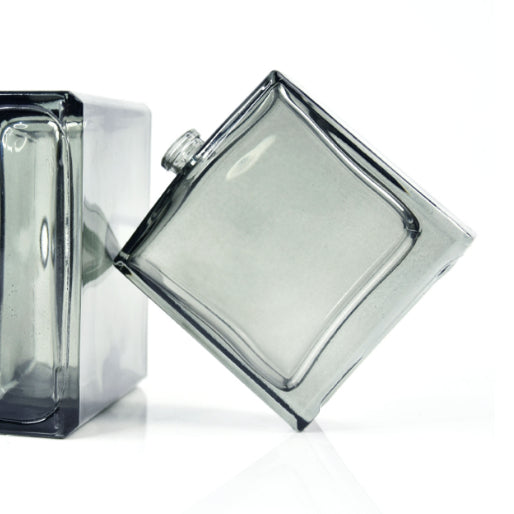 Portable Black Glass Perfume Storage Bottle Set - Upmarket Travel-Friendly Design