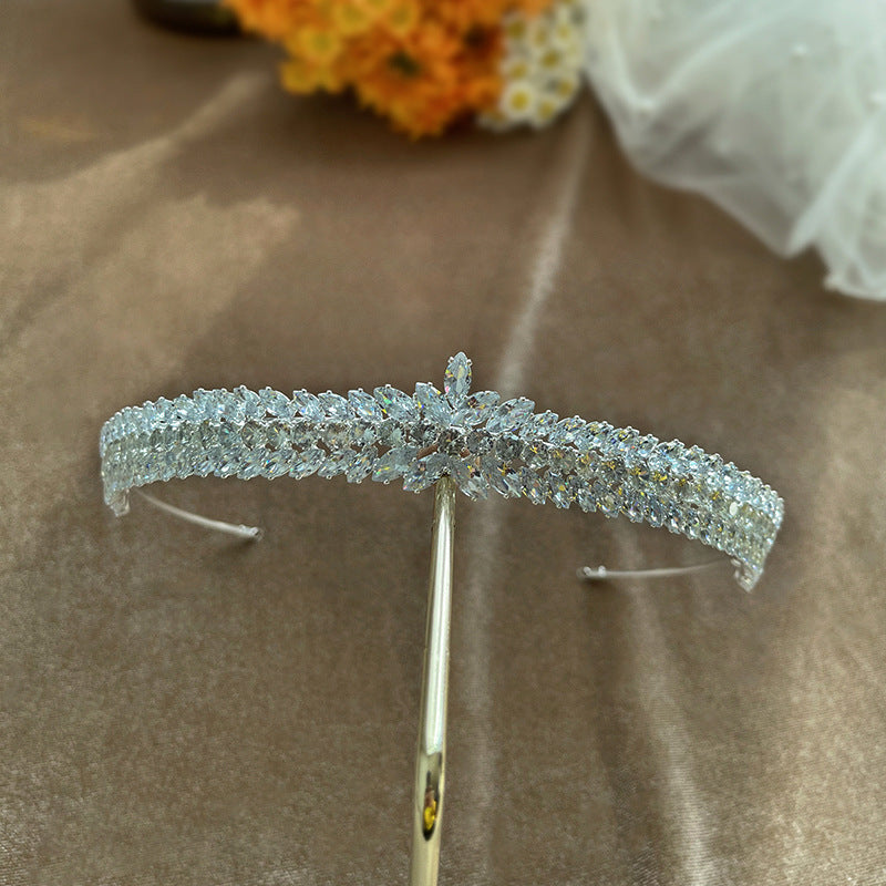 Zircon Crown Bridal Headdress