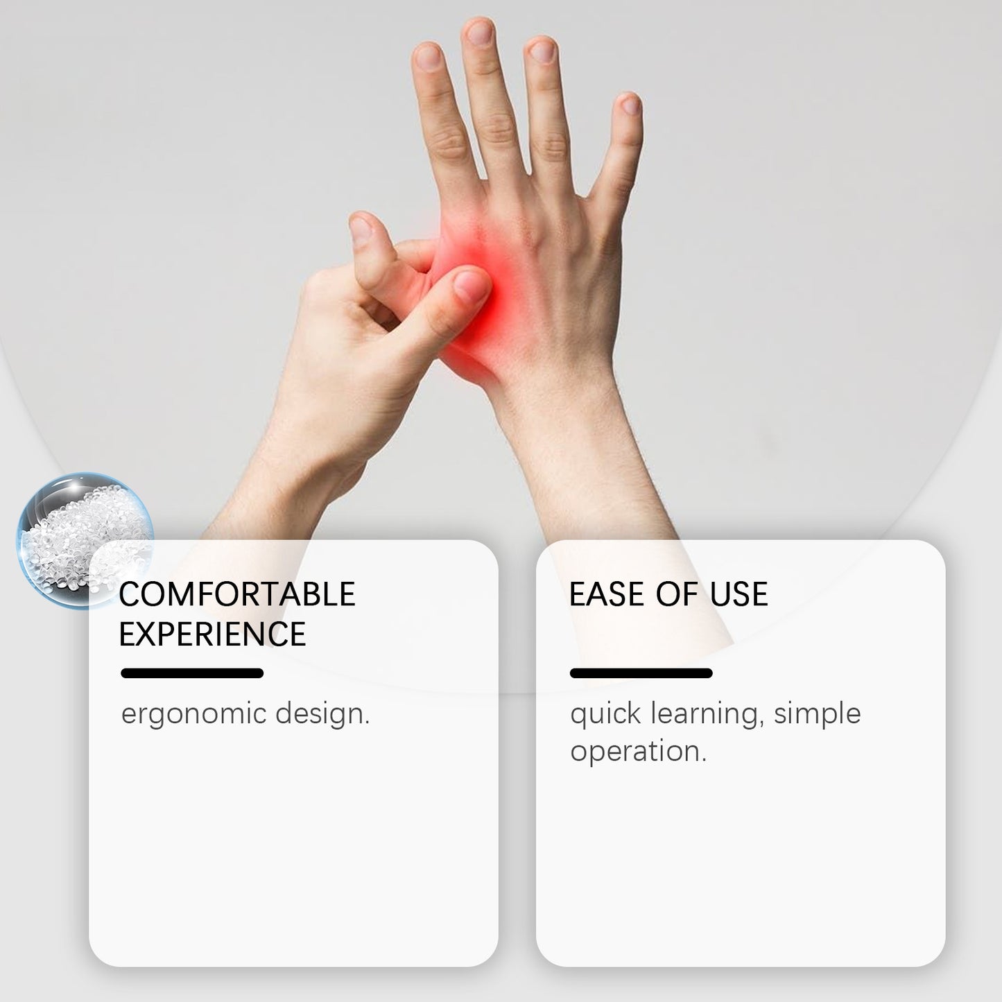 Hand Acupuncture Nursing Clip - Wearable Body Care Tool