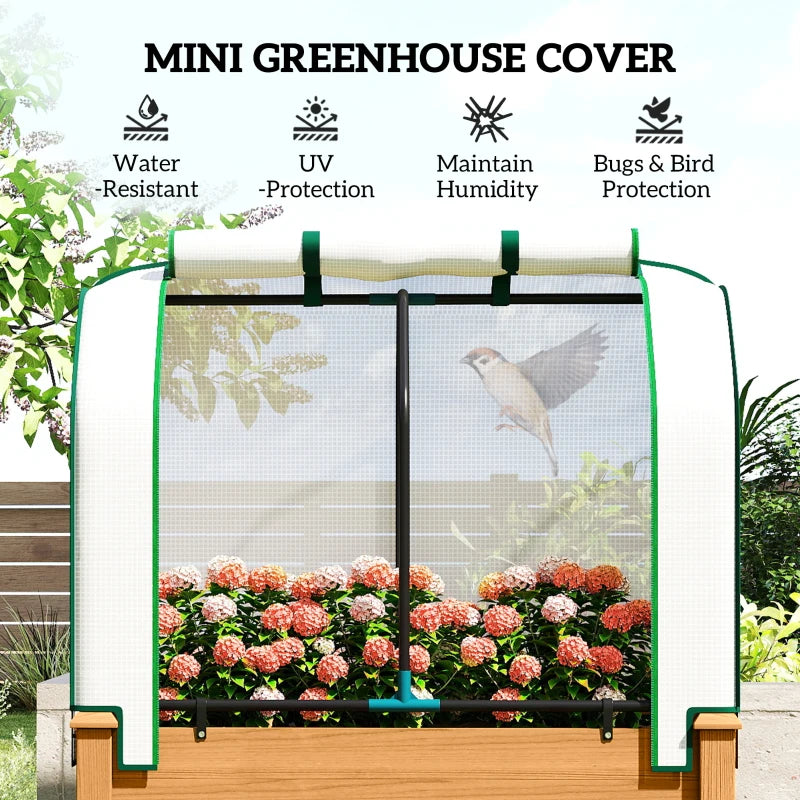 Raised Garden Bed Planter Box - Sand Color, Durable Materials