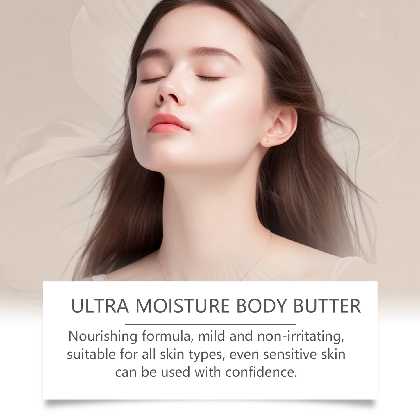 Vanilla Body Moisturizer - Deeply Hydrating & Nourishing Skin Cream - 50g
