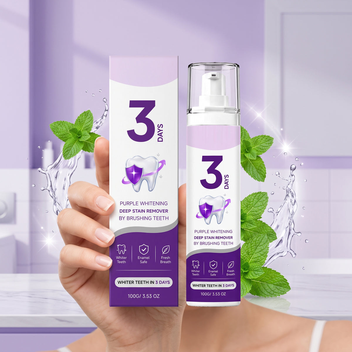 Purple Whitening Toothpaste 100g