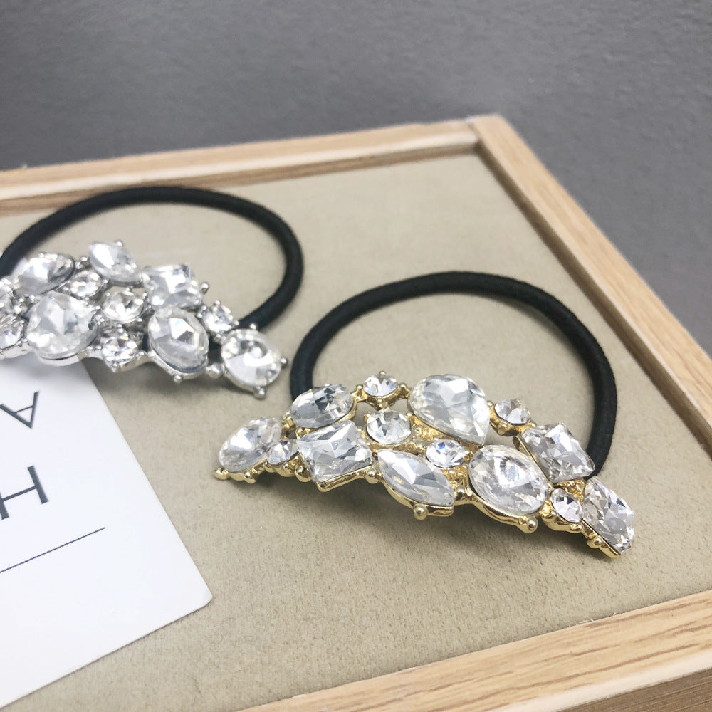Rhinestone Hair Tiara Headband - Starry Sky Design
