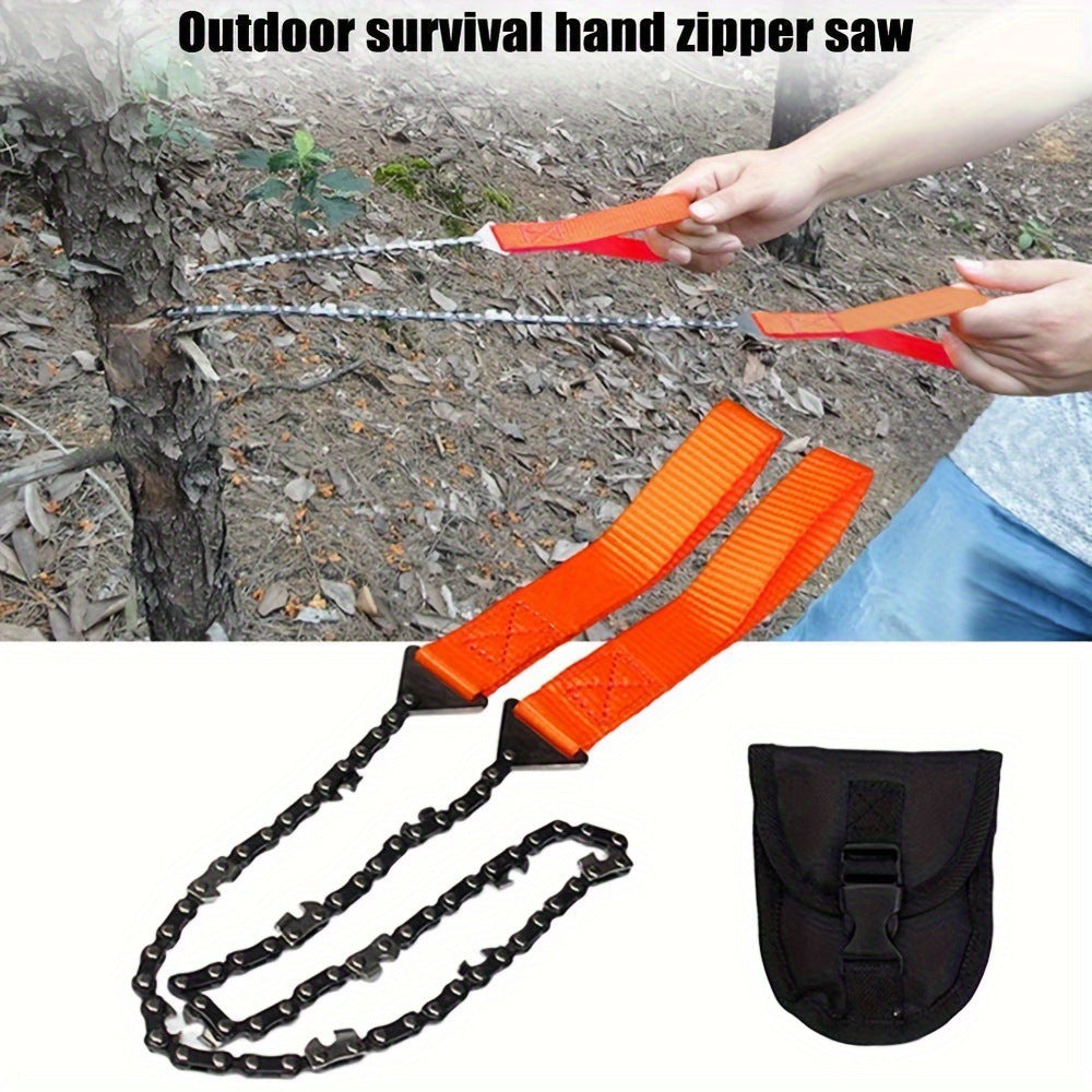 Outdoor Chain Saw Wire Saw with Storage Bag - Handheld Cutting Tool