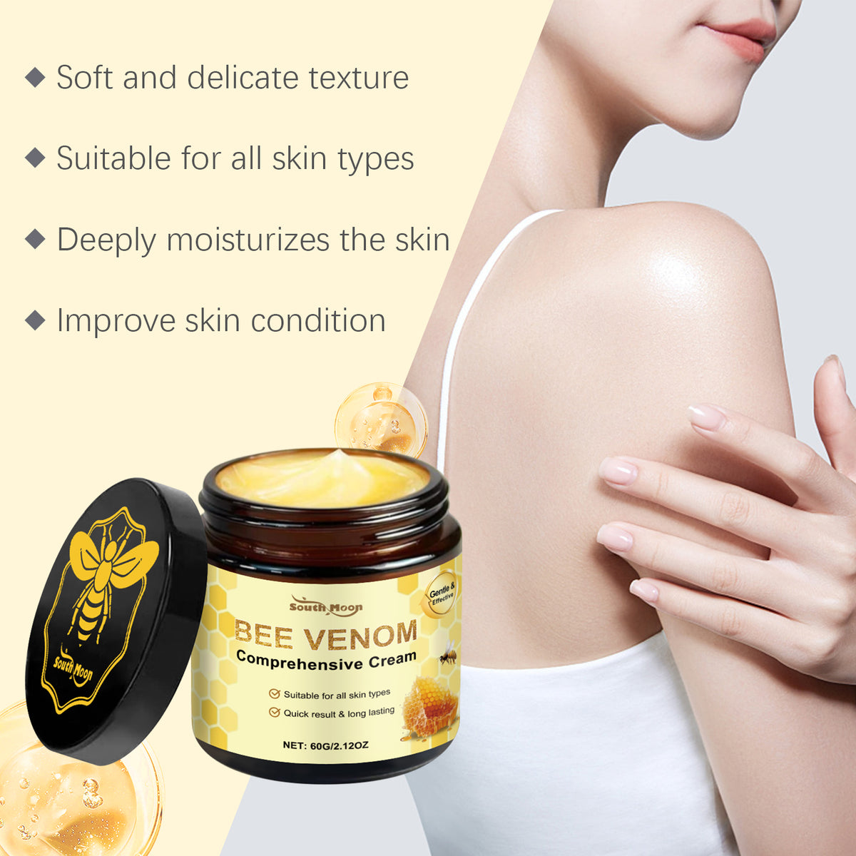 Bee Venom Moisturizing Cream 60g