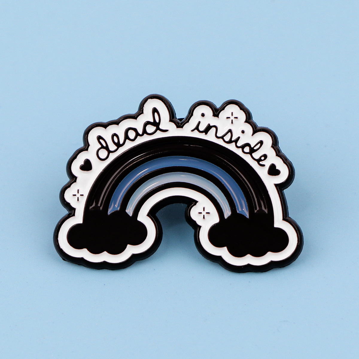 Cute Cartoon Quotation Women's Brooch - Metal Alloy Decorative Pin