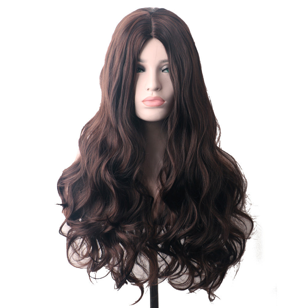 Long Curly Wig Full-Head Synthetic Hair - Multiple Colors