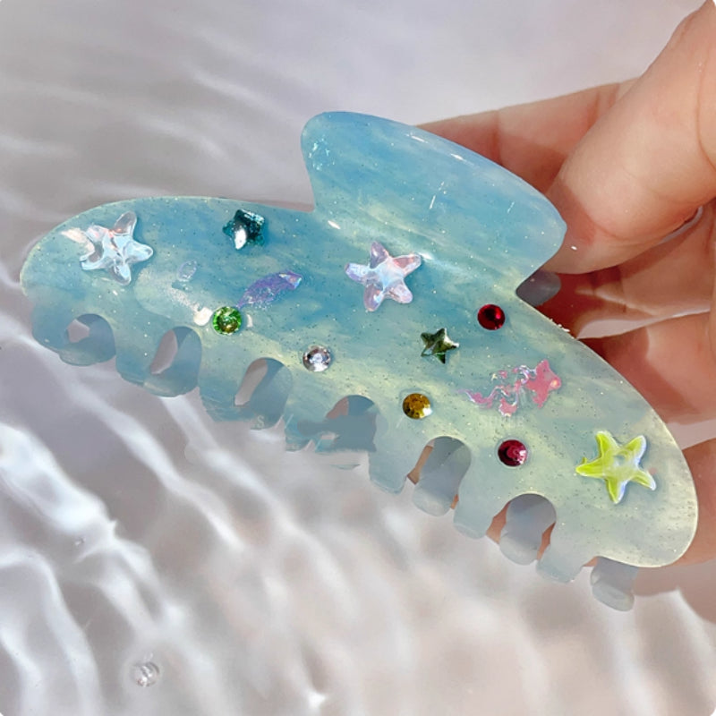Acetate Shark Claw Hair Clip