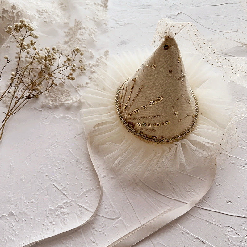 Embroidered Sequined Children's Hair Band