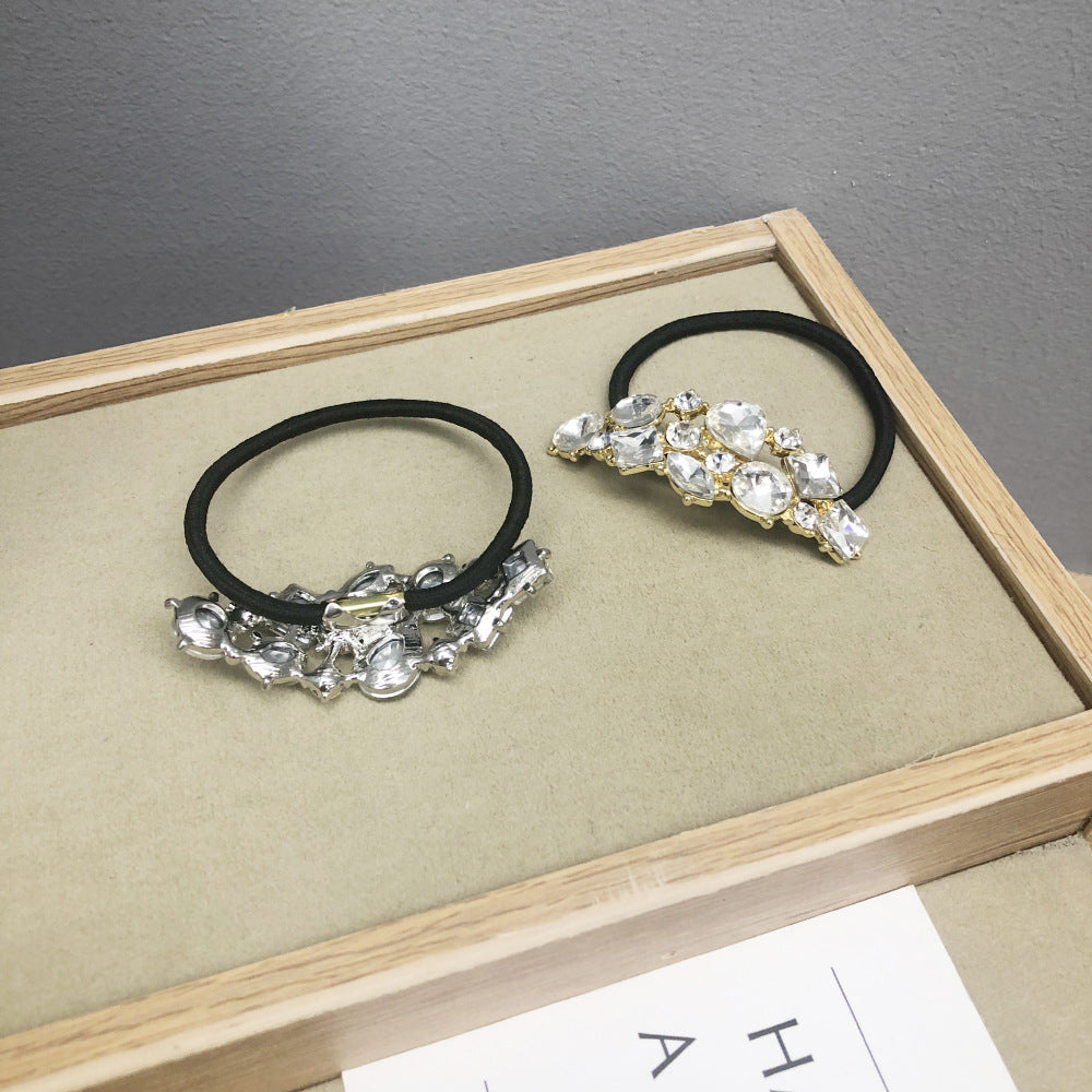 Rhinestone Hair Tiara Headband - Starry Sky Design