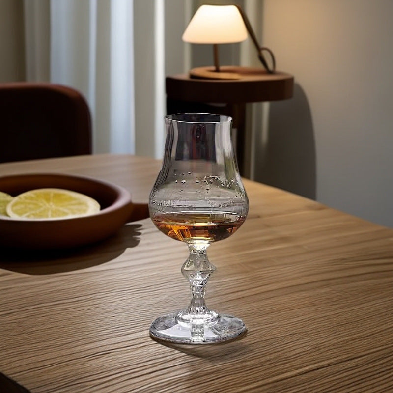 King Whiskey Glass 170ml - Retro Light Luxury Tasting Snifter