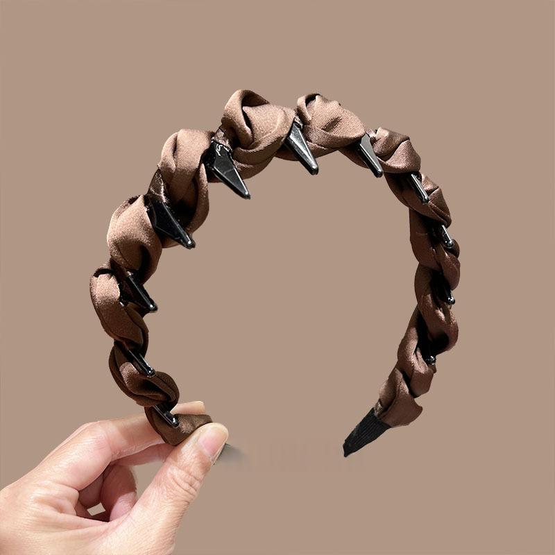 Non-Slip Ruffled Trim Headband for Women - Hair Accessories