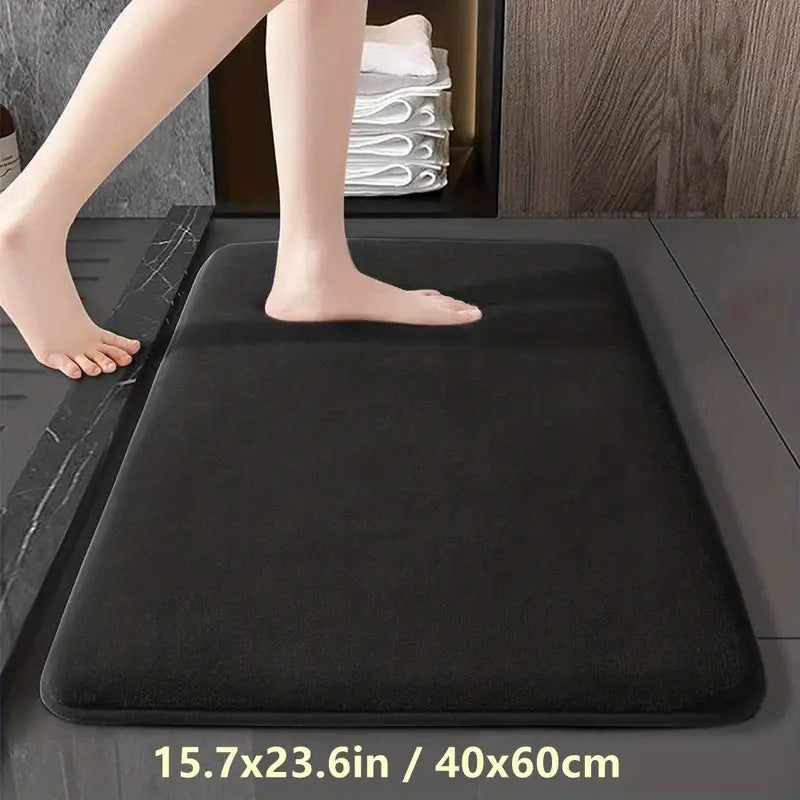Non-slip Water-Absorbing Bathroom Floor Mat - Quick-Drying Door Rug
