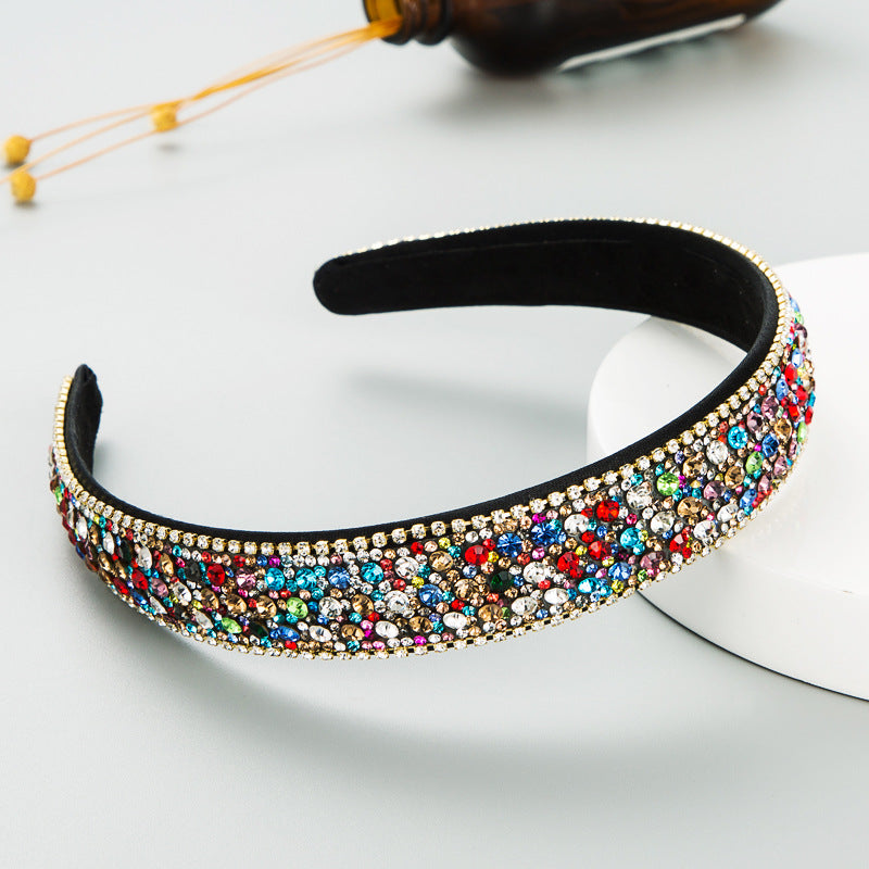 Women's Rhinestone Hair Band Headband