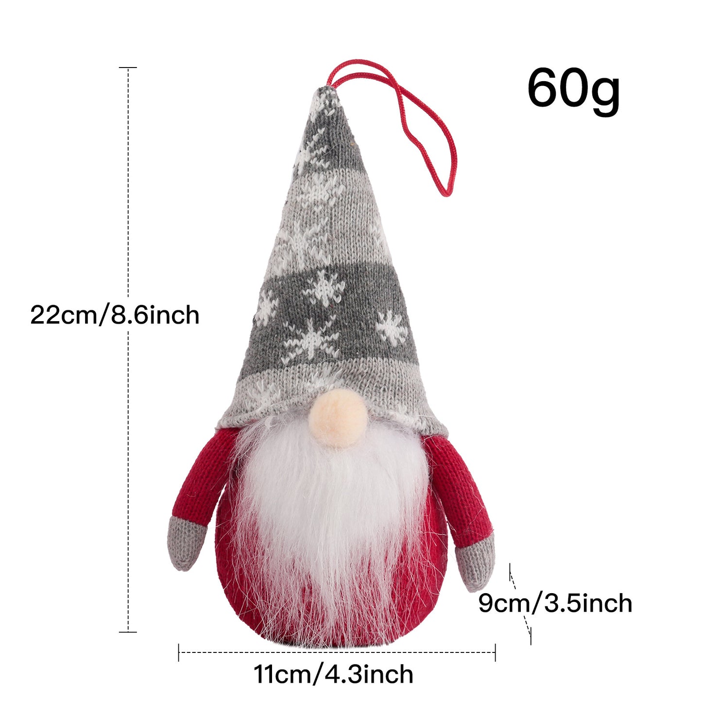 Christmas LED Luminous Doll Decoration - Nordic Holiday Ornament