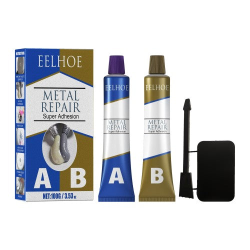 High Temperature Metal Repair Adhesive - 12.5x4x4 Inch Set