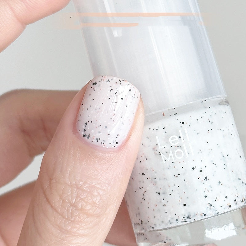 Water-Based Tearable Nail Polish - Quick-Drying & Odor-Free Formula