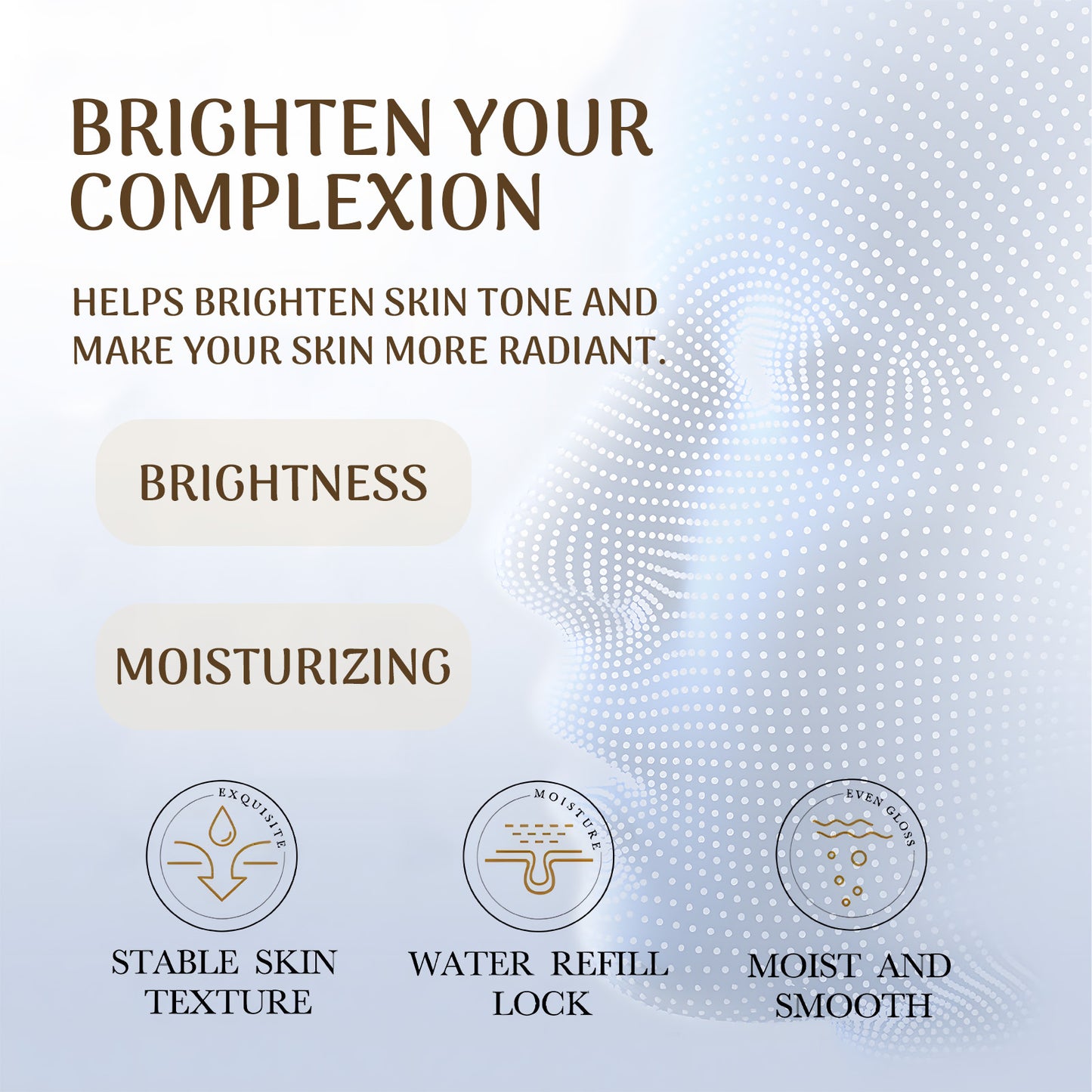 Anti-Wrinkle Whitening Face Cream - Brightening Moisturizer for Dull Skin