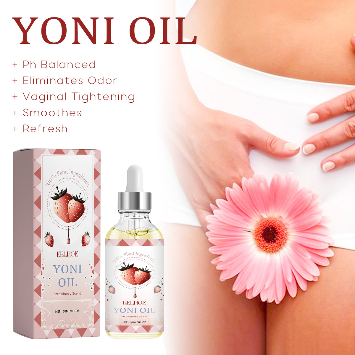 Soothing Essential Oil for Body Care - 30ml Natural Plant Extract