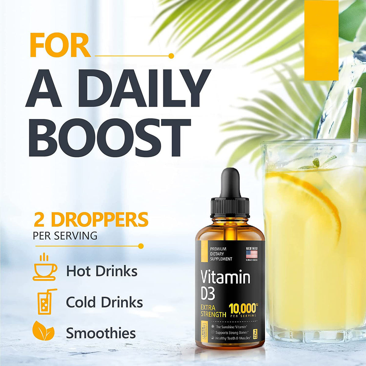 Vitamin D3 Drops 60ml
