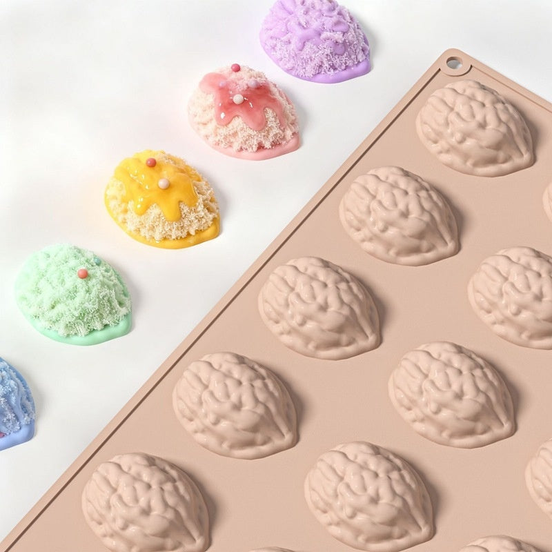Silicone Fruit Candle Mold for Baking and Crafting - Assorted Shapes & Sizes
