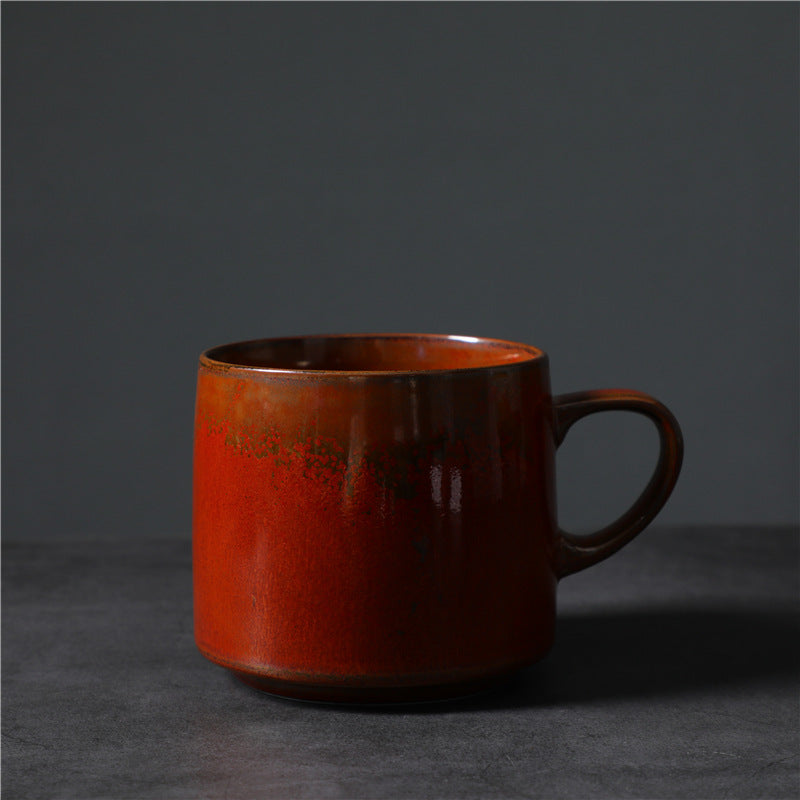 Ceramic Water Cup Set - Multiple Colors & 440ml Capacity for Coffee & Tea