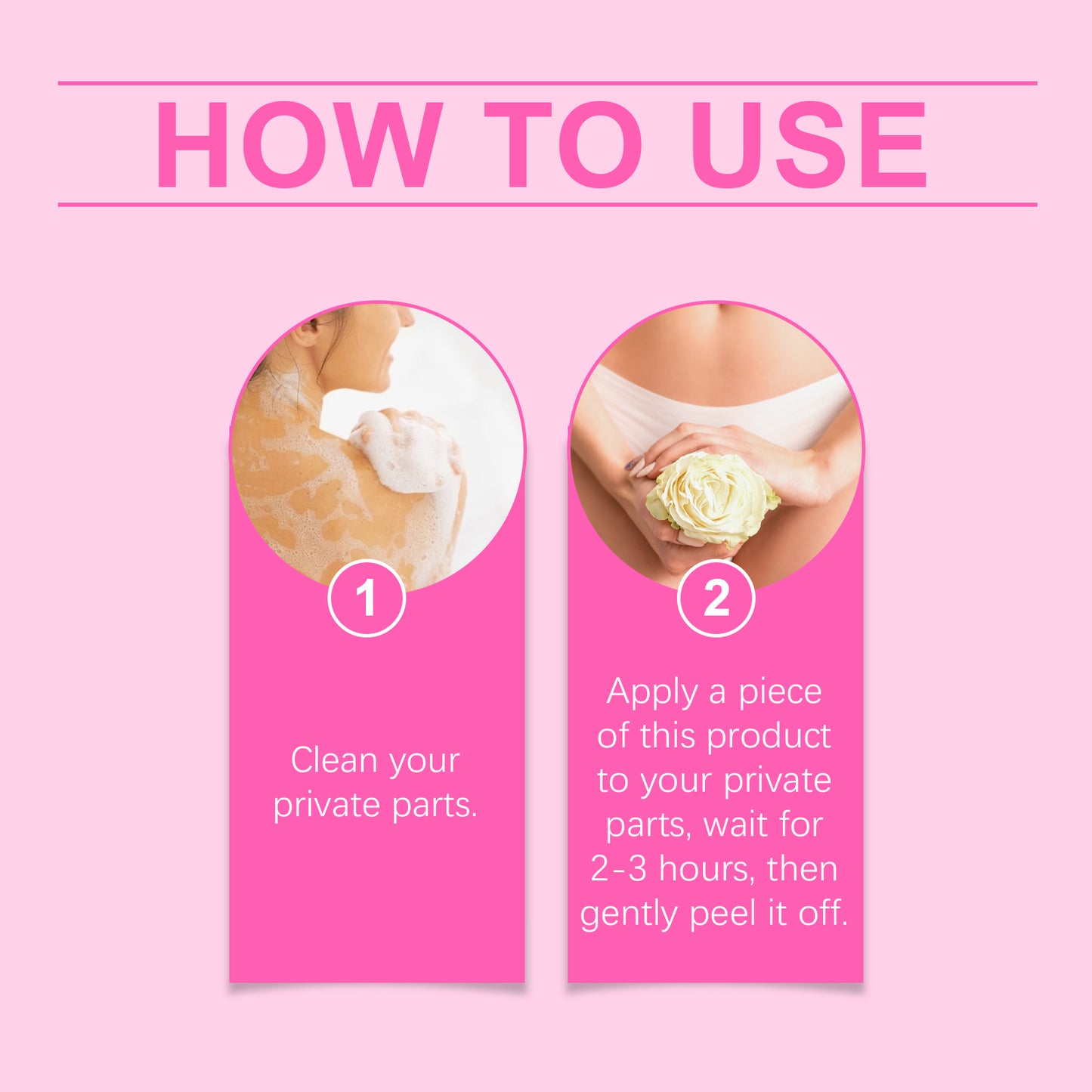 Feminine Intimate Care Patch - Nourishing & Hydrating 3-Piece Set