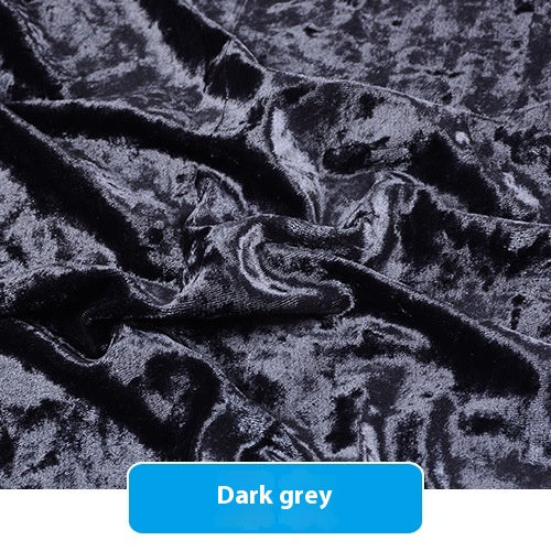 Multicolor Stretch Diamond Velvet Fabric for Craft & Upholstery - 1m, 150D