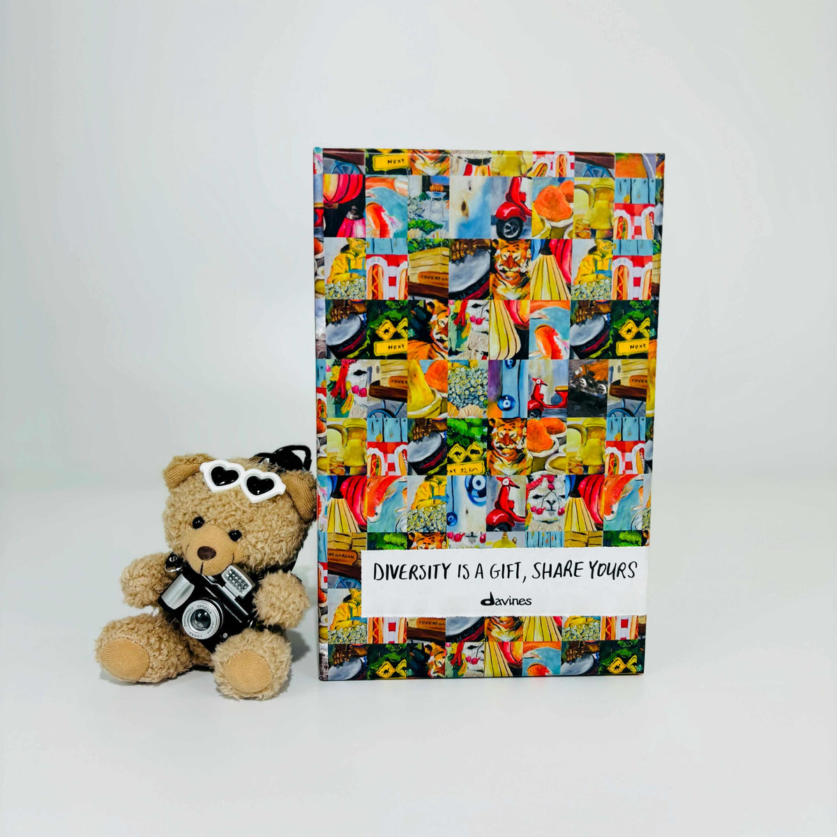 12-Day Hand-Painted Retro Pattern Surprise Gift Box Set - Christmas Decoration Supplies