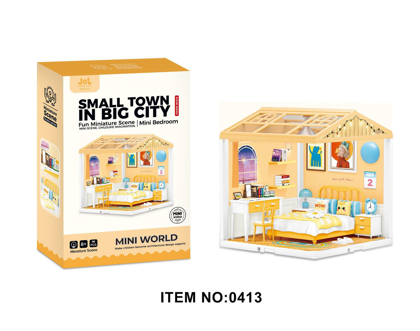 Educational Building Toy Set for Children - DIY Scene Playset