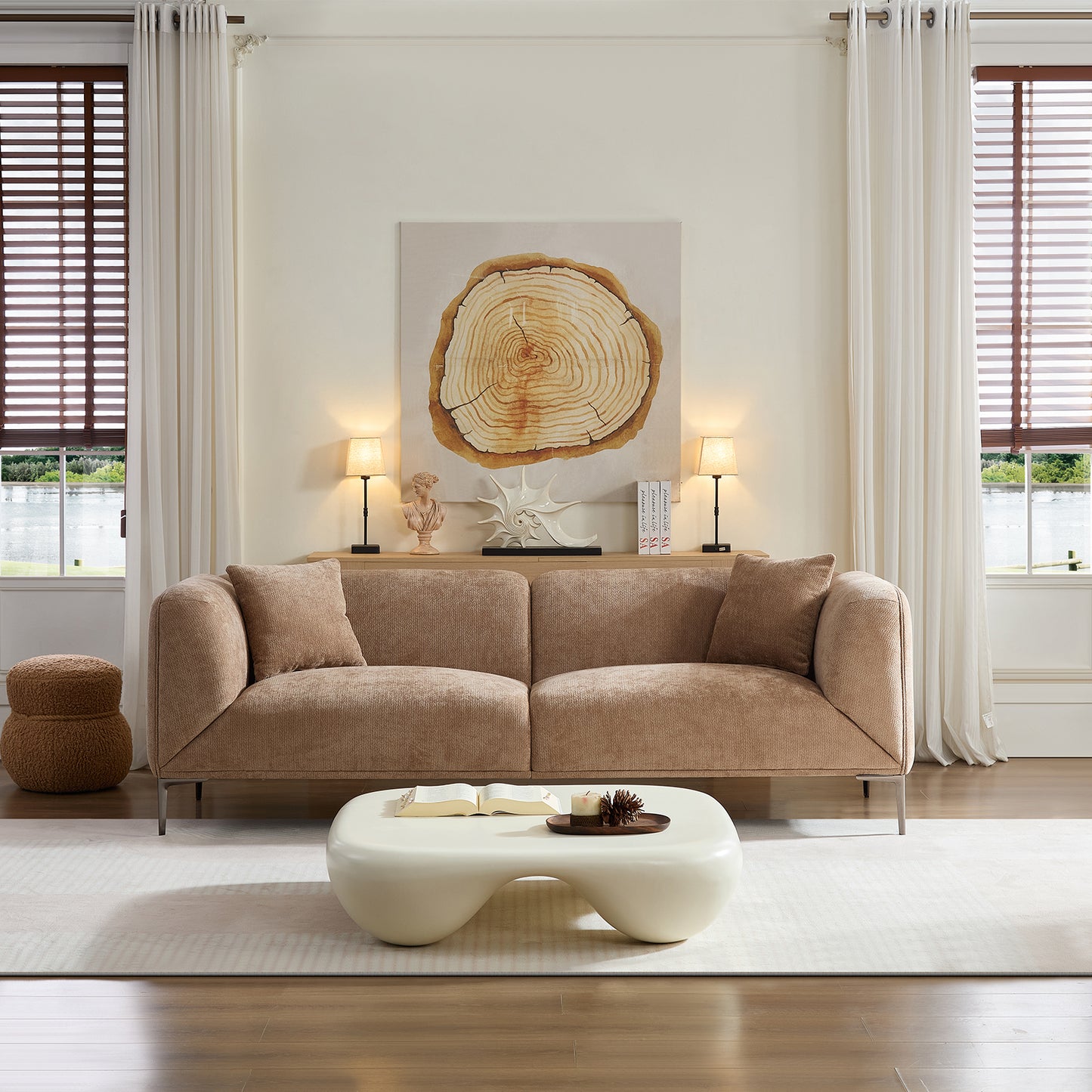 Modern Sofa For Living Room Family Movie Nights & Reading Hours