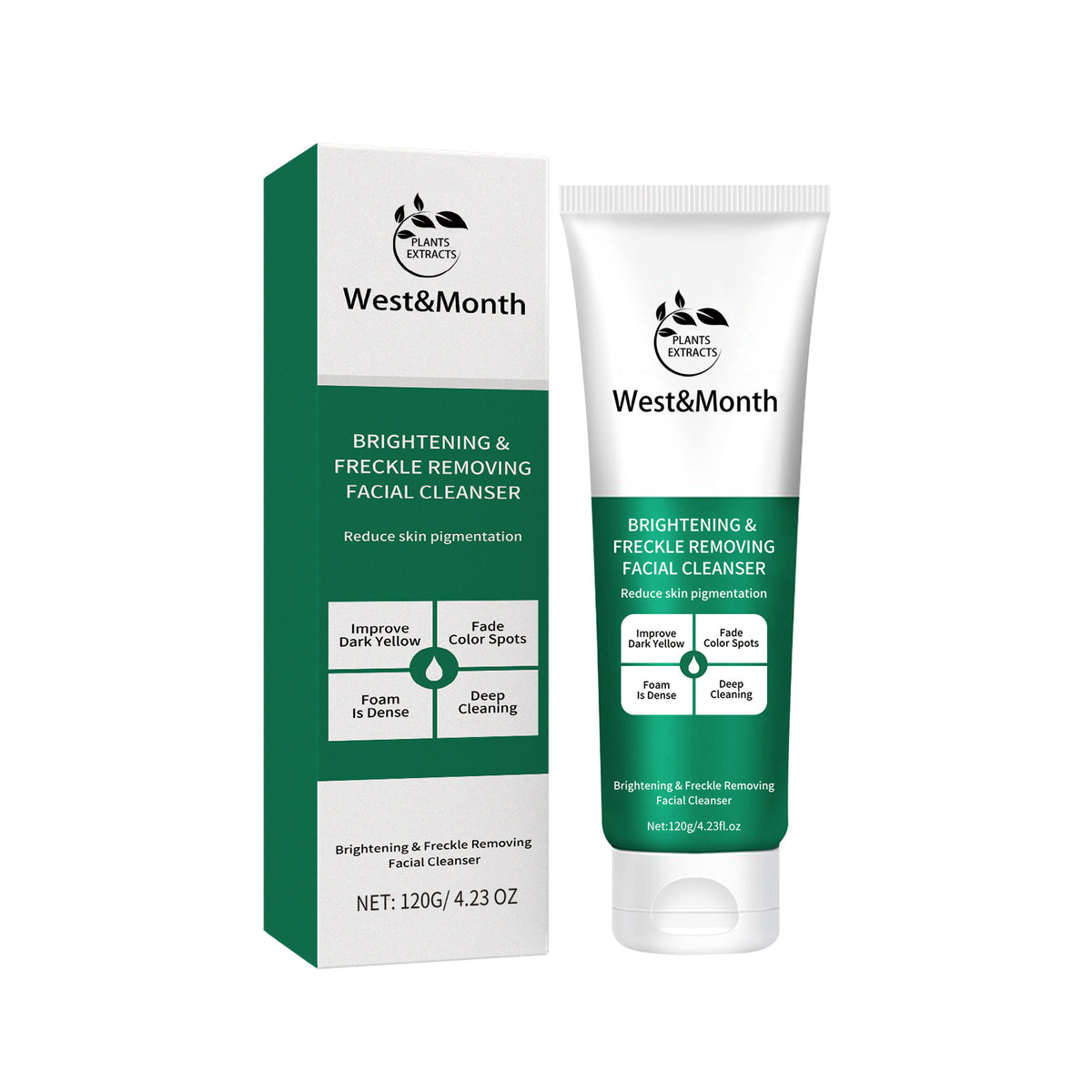 Gentle Facial Cleanser with Niacinamide & Centella 120g - Moisturizing & Pore Care