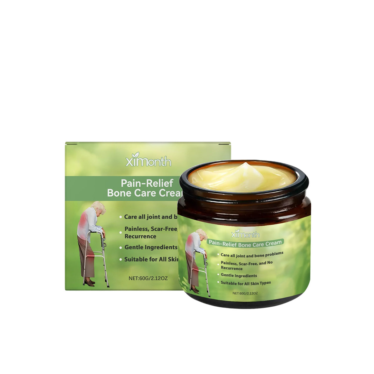 Skin Care Cream 60g with Bee Venom & Chamomile for Body