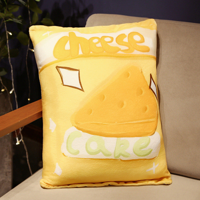 Cartoon Fruit Snack Throw Pillow - Double-Sided Print 33x45CM Home Decor