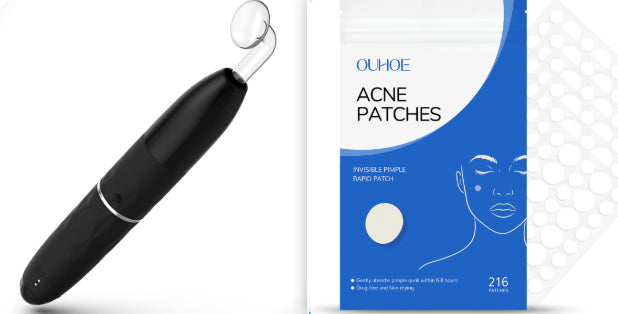 Acne Patches with Electric Therapy Device - 216 Pieces