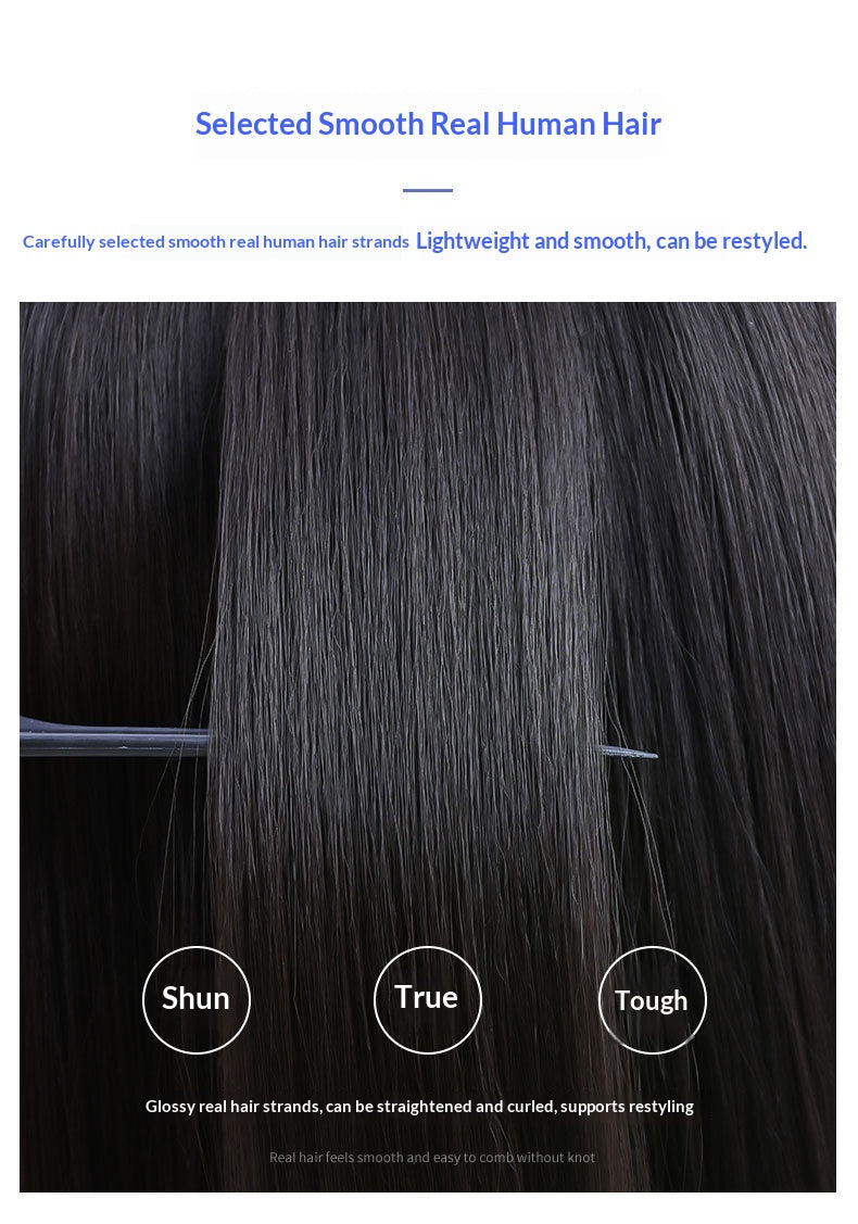 13x6 Lace Front Human Hair Wigs for Women - Natural Black, Multiple Lengths