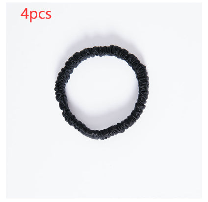 Silk Hair Band - Gentle Elastic Ponytail Holder