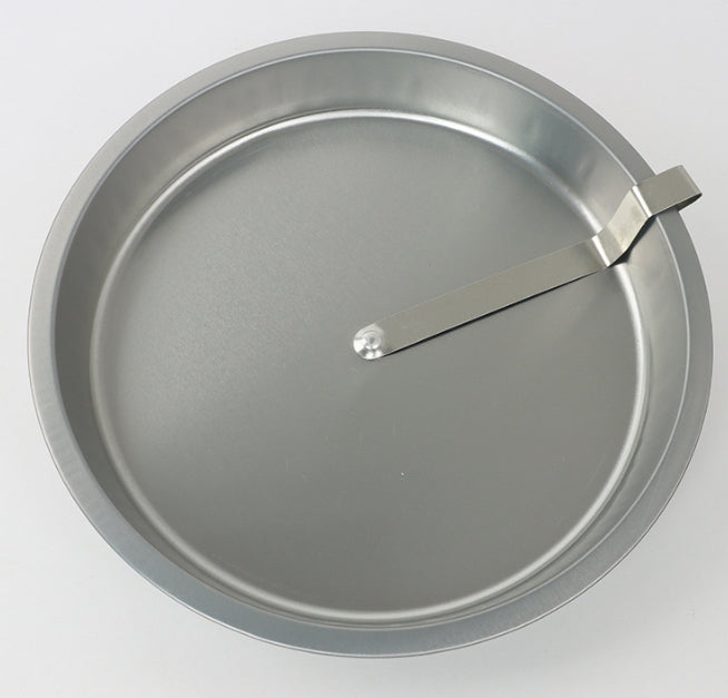 Round Cake Pan Baking Mold - 25x25x3.5cm Non-Stick Tinplate